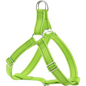 Plutus Pet Step in Dog Harness, Reflective, Adjustable, and Secure with Metal Buckles, Quick Fit Dog Harness for Puppy, Small, Medium and Large Dogs, Green, XS