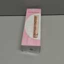 2 in 1 Women Electric Shaver Dual Head Bikini Trimmer for Women IPX7 Waterproof Wet & Dry Use Body Hair Trimmer and Facial Hair Remover for Bikini Underarm Leg Arm Body Face (Gold)