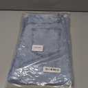 Women's Wide Leg Jeans Low Waisted Strechy Baggy Loose Boyfriend Denim Pants (L)