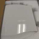 Raised Toilet Seat Bidet 2.91in, Elongated Bidet Toilet Seat, 3 Wash Mode, Soft Close & Quick Release, no Electric, Adjustable Anti-Slip Pad, Home/Commercial Use for Senior, 18.5inch, White