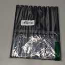 10 Pack 1/2 Inches x 10 Inches Black Malleable Steel Nipples Fitting, DIY Steampunk Industrial Vintage Style.