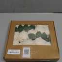 Ling's moment Artificial Flowers 15Pcs Cream Roses Decor w/Stems,3" Real Touch DIY Foam Floral for Wedding Bouquet/Centerpieces, Outdoors Party Backdrop, Room/Table, and Garden/Pot Decorations