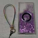 NGB Designed for Samsung Galaxy S24 Ultra Case, Purple | Magnetic Compatible with MagSafe | Glitter Liquid Sparkle Cute Cover for Women Girls | with Camera Lens Protector & Wrist Strap