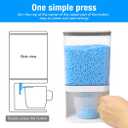 Conworld Laundry Beads Dispenser, Wall-Mounted Laundry Detergent Dispenser for Laundry Room Organization, Suitable for Rice, Laundry Scent Booster Beads