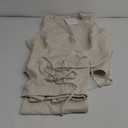 Cicy Bell Women's 2 Piece Outfits Sleeveless Tie Waist Suit Vest and Wide Leg Pants Business Casual Blazer Sets (XX-Large, Apricot)