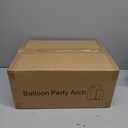 Metal Arch Backdrop Stand Set of 3, Heavy-Duty Balloons Arch Frame for Wedding Ceremony, Party, Baby Shower, Birthday Decorations (Gold, 4ft+5ft+6ft)