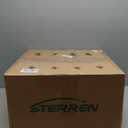 STERREN 42 Inch Crystal Ceiling Fan with Light,Modern Retractable Flush Mount Low Profile Bladeless Chandelier Ceiling Fan with Lights and Remote for Bedroom Living Room Fandelier (Brush Nickel)