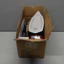 1500W Cordless Iron for Clothes, Wireless Steam Iron with Rapid Heating & Auto Shut Off, for Effective Wrinkle Removal (Red)