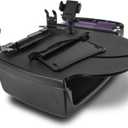 AutoExec Roadmaster Car Desk and Portable Workstation with Phone Mount, Printer Stand and Phone Vent Clip, Black