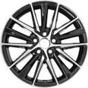 New 18 Inch 18x8 Inch Premium Aluminum Alloy Wheel Rims Fit for Toyota Camry SE 2018 2019 2020 2021 2022 2023 2024, ALY69133U45N, Machined Black Wheels OEM Design Rim