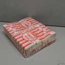 200 Pcs Paper Popcorn Bags Bulk 2 oz Large Flat Bottom Boxes Red and White Disposable Container Sleeve Movie Night Popcorn Bucket for Retro Movie Themed Party Carnival Supplies (Red and White)