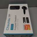 Front Door Lock Set, WiFi Keyless Entry Door Lock Deadbolt with Handle Set, Lever Handle, Same Key