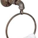 Industrial Water Spigot Towel Ring