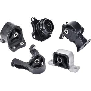 Lochnchn 5PCS Engine Motor Mount Kits Compatible with Honda CRV 2.4L 2002-2006 Engine Transmission Mount Replace A4504 A4506 A6596 A6597 A65010