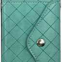 Compatible with LG K51/Reflect LTE/Q51 Wallet Case with Crossbody Shoulder Strap Stand Credit Card Holder Lanyard Slot Phone Cover for LGK51 K 51 51K L555DL 2020 LGK51Phone LG51Cases Green