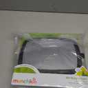 Munchkin Baby Car Mirror for Rear Facing Car Seats, Pivot 360 Baby in-Sight Adjustable Auto Mirror, Black (11.25x8 Inch (Pack of 1))