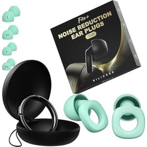 4 x Soft Ear Plugs for Sleeping,Reusable Ear Plugs for Noise Reduction
