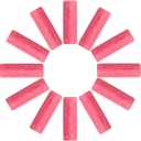 Aligner Tray, 12-Pack Medical Grade Silicone Orthodontic Chompers Aligner Trays Seaters for Invisalign (Pink)