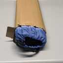 RUNBOW 9x5 FT Kids Soccer Goal with Carry Bag, Portable Folding Soccer Net for Backyard Training, Indoor/Outdoor Use for Youth and Adults (Grey Blue)