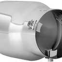 TriTrust Exhaust Tip, 2.5-3 inch inlet adjustable,Fit 2.5''/2.75''/3'' Outer diameter Tailpipe, 4.5'' Outlet 7'' Long Muffler Tip, Chrome Stainless Steel Tail Tip