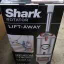 Shark NV501 Rotator Professional Lift-Away Upright Vacuum with HEPA Filter, Swivel Steering, LED Headlights, Wide Upholstery Tool, Dusting Brush & Crevice Tool, White/Red