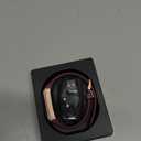 Fitness Tracker with Step Counter/Calories/Stopwatch, Activity Tracker, Health Tracker with Heart Rate Monitor, Sleep Tracker,1.10''AMOLED Touch Color Screen, Pedometer Watch for Women Men (Bordeaux)