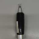 Bekhic Ear and Nose Hair Trimmer Clipper - 2025 Professional Painless Eyebrow & Facial Hair Trimmer for Men Women, Battery Operated Facial & Eyebrow Hair Remover, Dual-Edge Blades, Painless Grooming (Silver/Black)