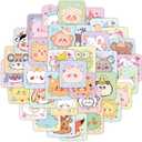 3 x 60PCS Cute Cartoon Animal Stickers Pack for Kids, Funny Animal Waterproof Vinyl Stickers for Water Bottles, Scooters, Stationery and Luggage