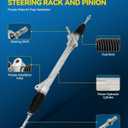PHILTOP Power Steering Rack & Pinion Assembly for 2013 2014 2015 & 2016 2017 2018 2019 RAV4, 2016 RAV4(North American Built), Electronic Power Steering, OEM Replacement 1G-26011