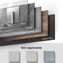 Adhesive Hooks, 8 Pack Towel Hooks Wall Hooks for Hanging, Stick on Hooks, Adhesive Towel Hooks for Bathroom Door Hanger Kitchen Closet Cabinet Stainless Steel-Brushed Nickel