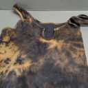 Verdusa Women's Tie Dye Notched Neck Ribbed Skinny Thong Tank Bodysuit Top (X-Large)