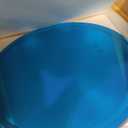LTFUUAI 24" Round LED Bathroom Mirror with Lights, Front & Back Light
