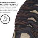 Skechers Men's Afterburn M. Fit Fashion Sneakers (8.5 X-Wide, Brown/Taupe)