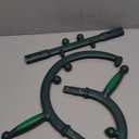 KEINE MARKE Trigger Point Massage Tool, Back Massage Tool, Pressure Point Massage Tool, Handheld Back, Neck, Shoulder, Leg and Feet Massage Hook for Men & Women (Forest Green)