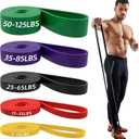 Resistance Bands, Long Exercise Bands for Men & Women Home Gym - Premium Training Bands Perfect for Pull Ups, Stretching and Full-Body Workouts