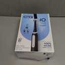 Oral-B Rechargeable Electric Toothbrush, iO3 Limited Deep Clean, 3 Cleaning Modes, Visual Pressure Sensor to Protect Gums, 2 Brush Heads, Travel Case, Black