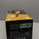 Leaf Blower Cordless Compatible with Dewalt 20V Max Battery, Electric Cordless Leaf Blower with 2 3.0Ah Batteries and Charger,6 Speed Levels & 500CFM,Blowers for Lawn Care, Blowing Leaves, Dust, Snow