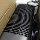 Abolee Tower Fan for Bedroom, Quiet Floor Fan, 90 Oscillating Fans for Indoors with 4 Speeds, 4 Modes, 24ft/s Velocity, FTS007R WHITE, 13IN*4.3IN*4.3IN, Black