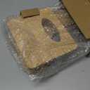 Beinilai Foldable Toilet Stool,7 Inches Poop Stool for Bathroom,Bamboo Toilet Stool Squat Adult,Potty Stool with Anti-Slip Strip (Yellow)