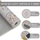 GlowSol Area Rug 5x7 Oriental Area Rug Ultra-Thin Washable Vintage Area Rug Non-Slip Non Shedding Area Rug Low-Pile Indoor Throw Rug for Bedroom Living Room (Pink/Orange)