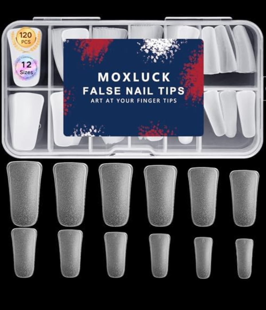 Pack Of 5 Full Cover Duck Nail Tips,Long Duck Acrylic Nails Clear Curved False Nail Tips, Wide French Fake Nails For Extensions Home DIY Nail Tips Art 12 Sizes 120Pcs Pack Of 5 Full Cover Duck Nail Tips,Long Duck Acrylic Nails Clear Curved False Nail Tips, Wide French Fake Nails For Extensions Home DIY Nail Tips Art 12 Sizes 120Pcs