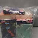 Yinder 24 Packs 960 Sheets Tissue Cube Car Facial Boxes Disposable Facial Travel Tissues Holder Soft Watercolor Boxes 2 Ply 40 Sheets for Wedding Household Car Kitchen Bathroom(Religious)