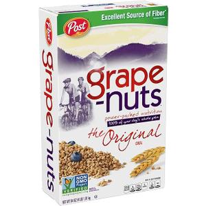 Post Grape-Nuts Cereal, 64-Ounce Box, BBD: 01/03/27