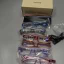 Gaoye 2.0 Reading Glasses for Women, 6 Pack Fashion Readers, Spring Hinge Eye Glasses, Blue Light Reading Glasses, +2.0