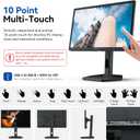24 Inch USB-C Touchscreen Monitor Height/Pivot/Swivel/Tilt Adjustable VA