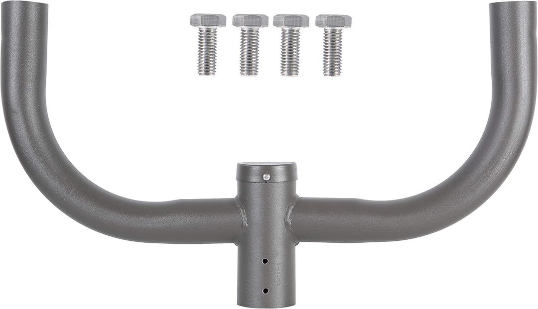Bullhorn Bracket for 2 Lights in 2 3/8 Inch Slip Fitter for LED Street Light and Parking Lot Light