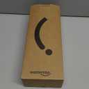 HomeTop Women's Fuzzy Curly Fur Memory Foam Loafer Slippers with Polar Fleece Lining (5-6, Black)