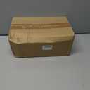 2pcs Clear Kitchen Storage Bins, pantry organizers and storage, Small Clear Containers for Organizing, Fridge Organizer, Cabinet Shelf Storage Bins (M+S)