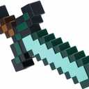 Minecraft Officially Licensed Diamond Sword Light, 3 Dynamic Lighting Modes Phasing and Music Reactive, Wall Mount or Accent Table Decor by Paladone