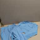 SUUKSESS Women 2 Piece Lounge Sets Going Out Y2K Foldover Pants Matching Pajamas (Large, Light Blue)